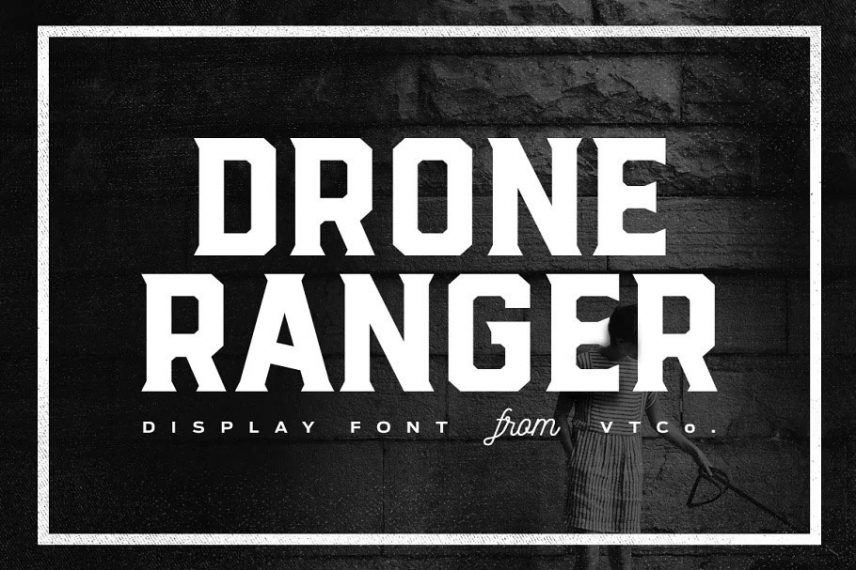 Drone Ranger Wrestling Display
