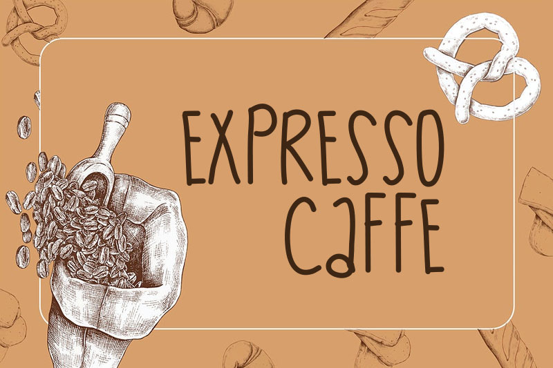 expressocaffe coffee font
