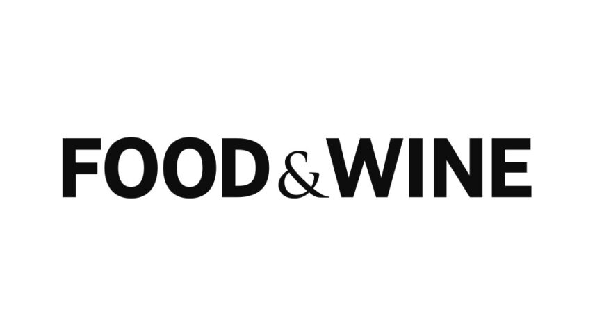 food & wine logo font free download