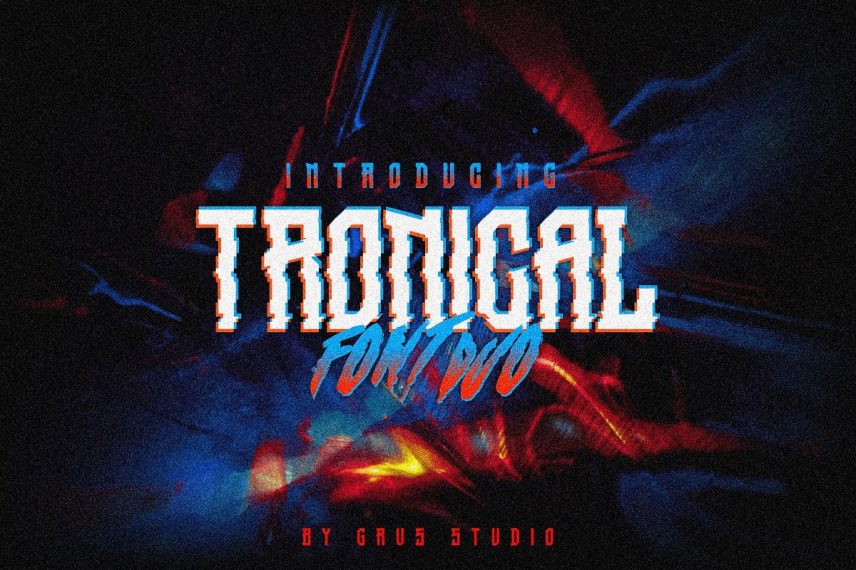 GRVS Tronical Font Duo