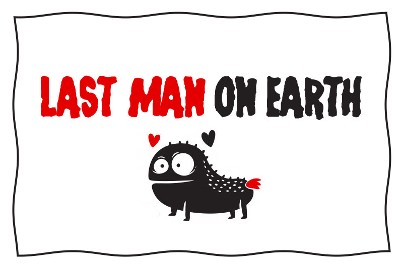 last man on earth monster font
