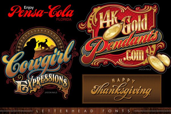 casino font types