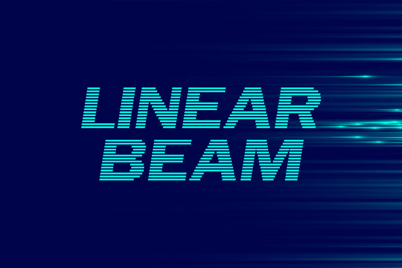 linear beam fast font