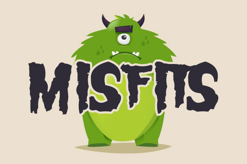 misfits monster font