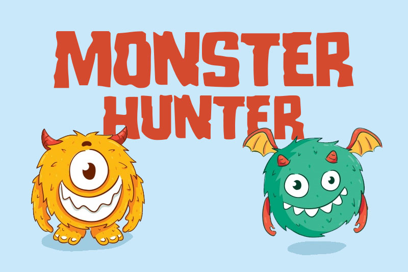 monster hunter monster font