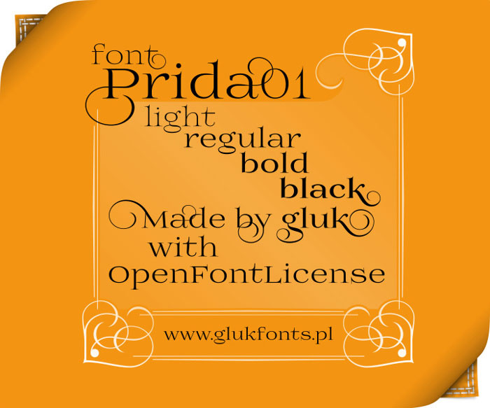 prida01 royal font