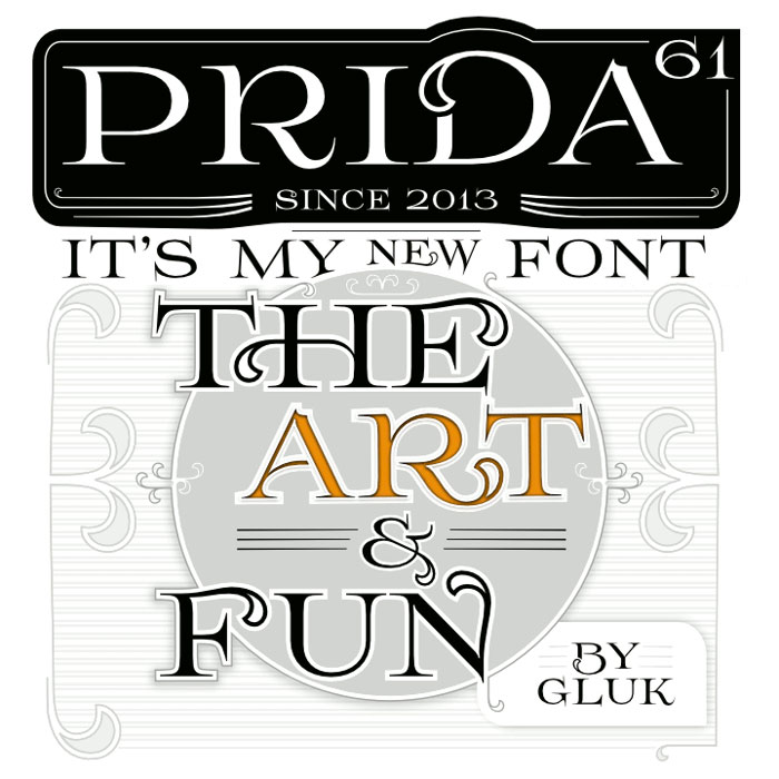 prida61 royal font