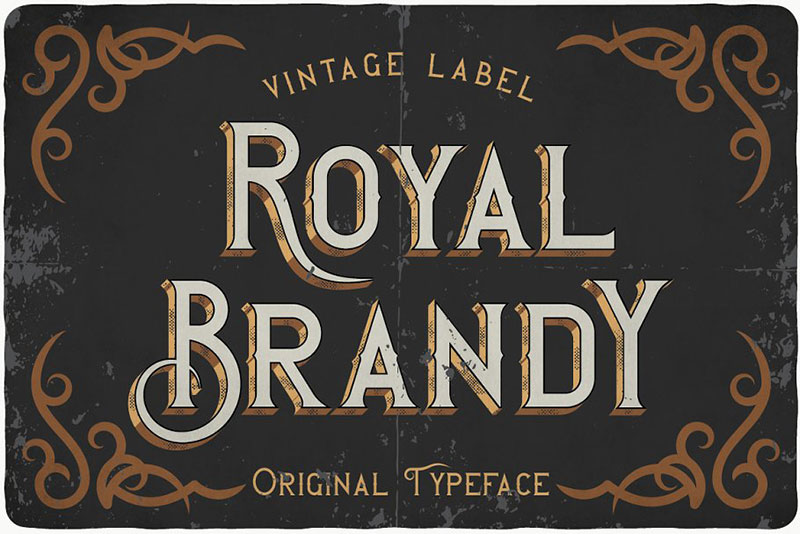 royal brandy typeface royal font