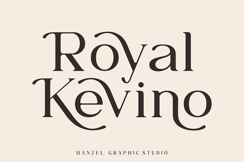 royal kevino serif royal font