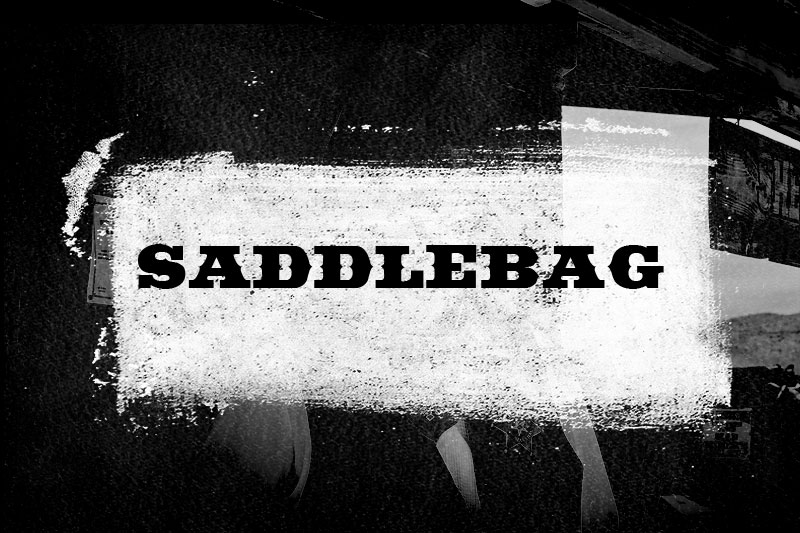 saddlebag wrestling font
