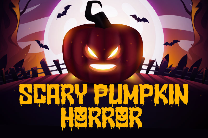 Scary Pumpkin Font