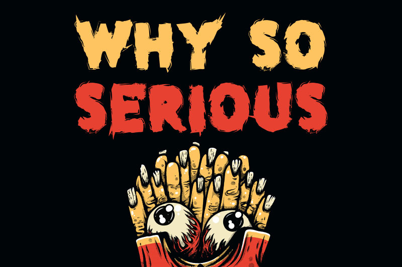 why so serious monster font