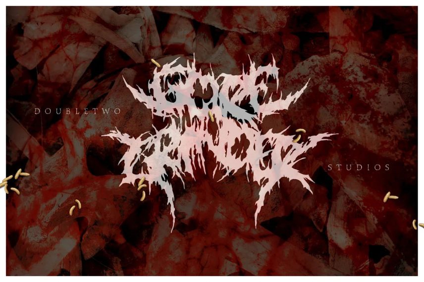 XXII GoreGrinder Death metal font