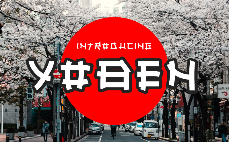 Yoben japanese font