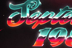80s Galaxy Text and Logo Effect Vol.2