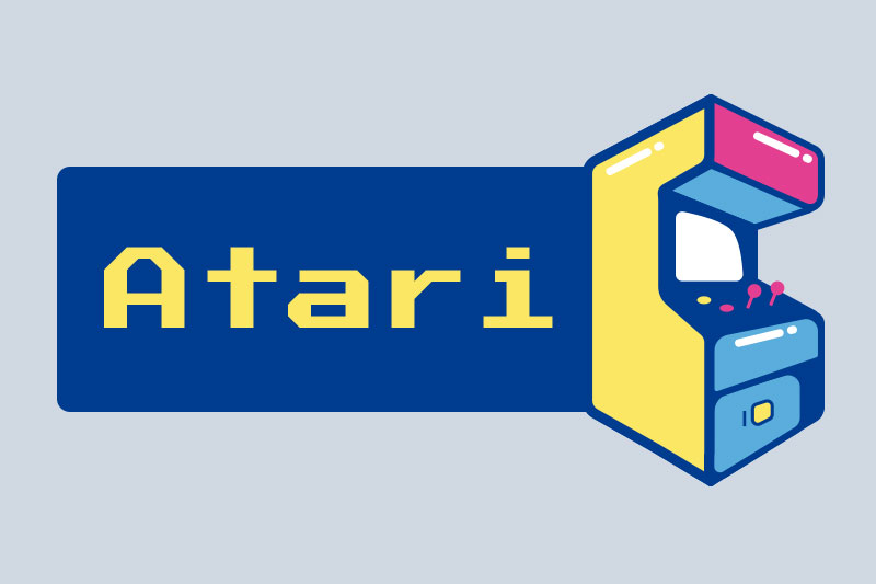 atari arcade font