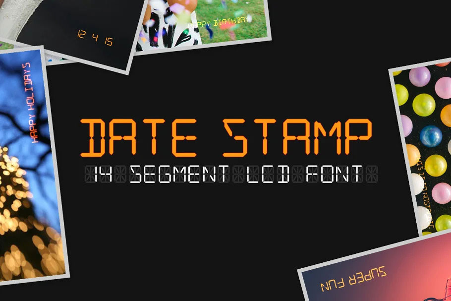Best Digital Clock Fonts (FREE / Premium) 2024 Hyperpix