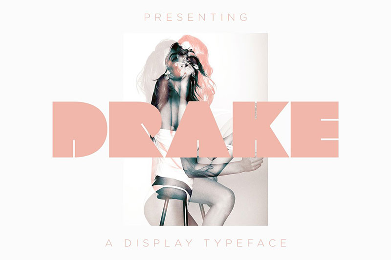 drake a display arcade font