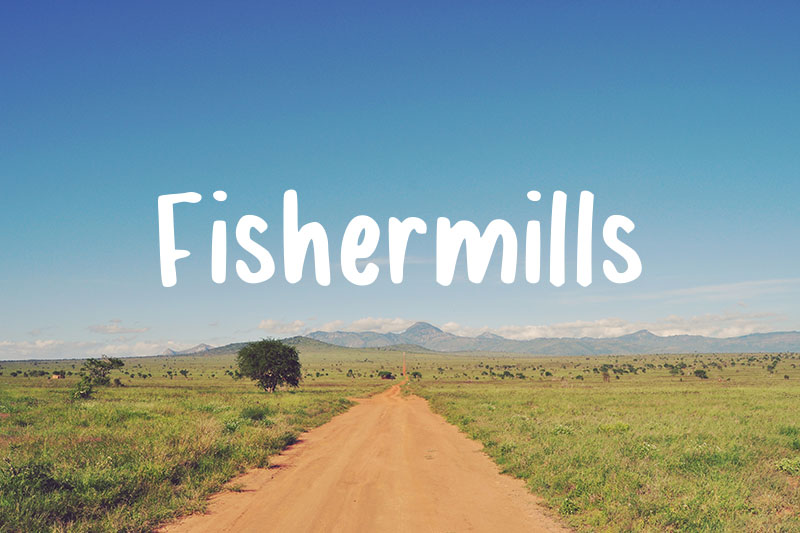 fishermills marker font