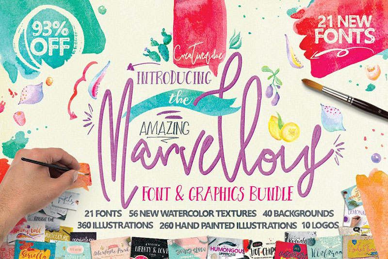 Download 80+ Best Free and Premium Watercolor Fonts 2020 | Hyperpix