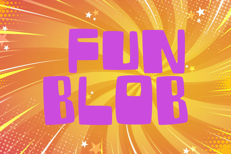 Fun Blob Font
