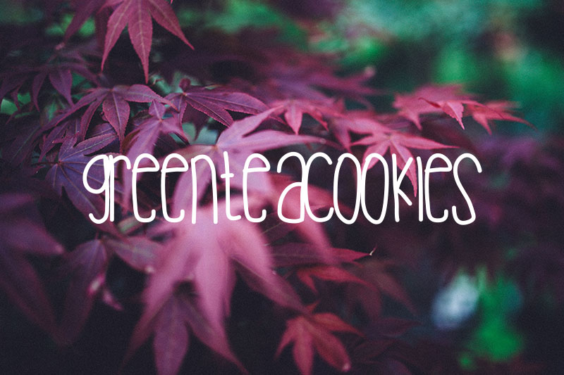 greenteacookies marker font