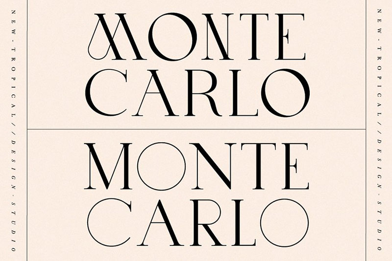 montecarlo caps 1920 font