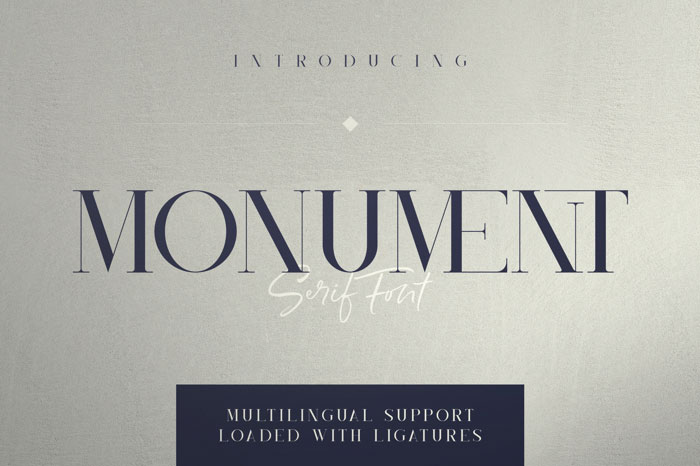 monument 1920 font