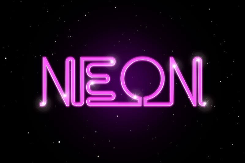 neon neon font