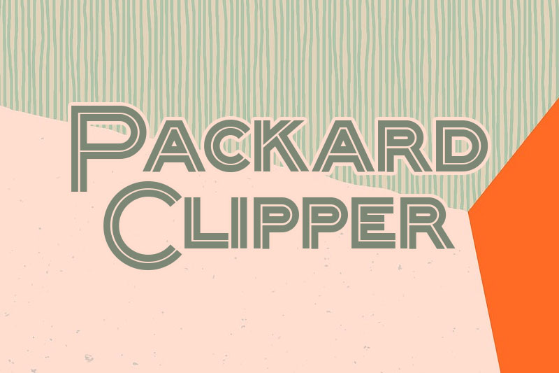 packard clipper nf 1920 font