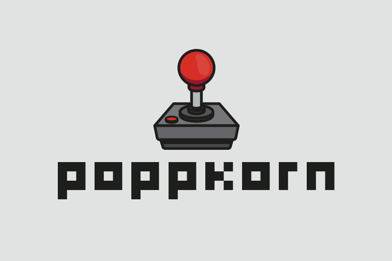 poppkorn arcade font