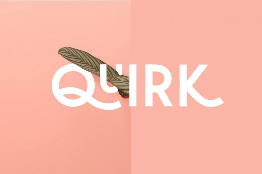 Quirk Fun Display Font