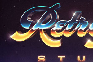 Retro 80s Text and Logo Style Vol.2