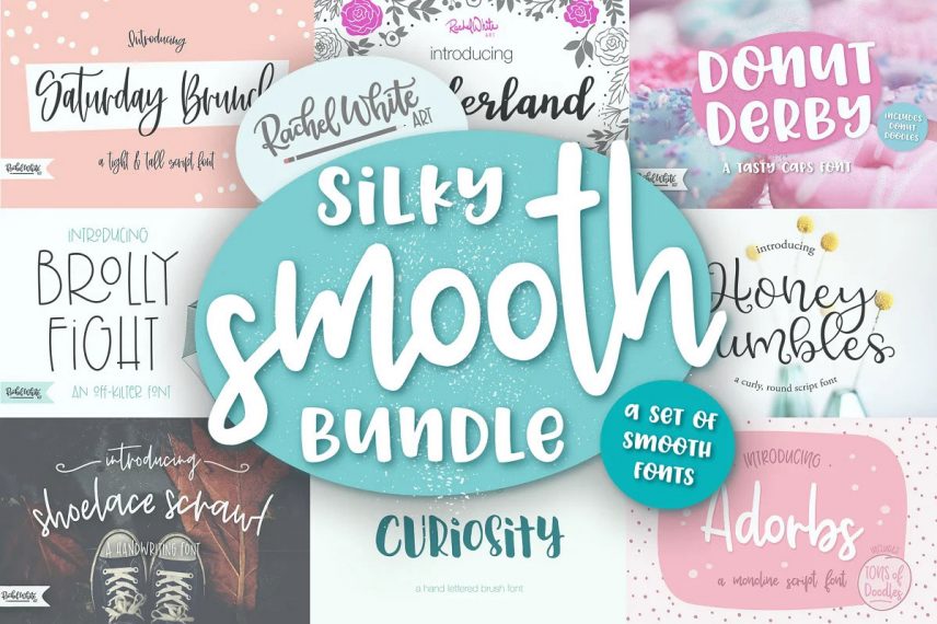 Silky Smooth Donuts Font Bundle
