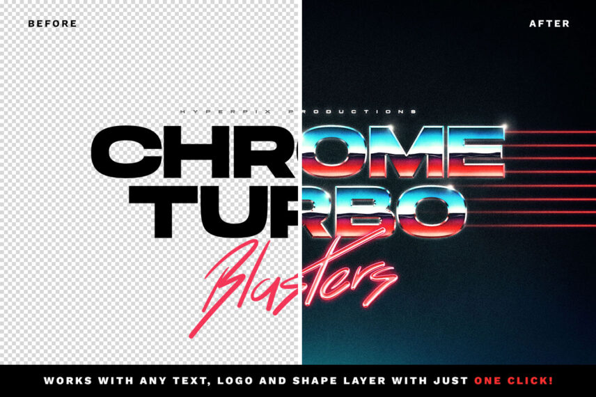 Spacewave Text and Logo Effect