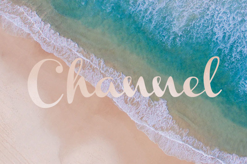 channel wave font