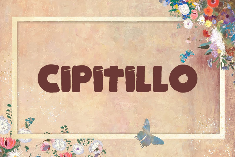 cipitillo fat font