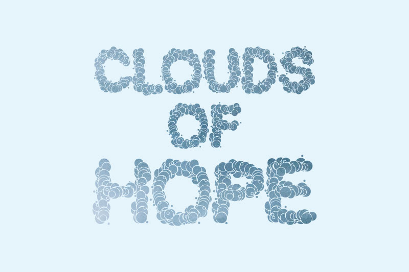 clouds of hope lsf cloud font
