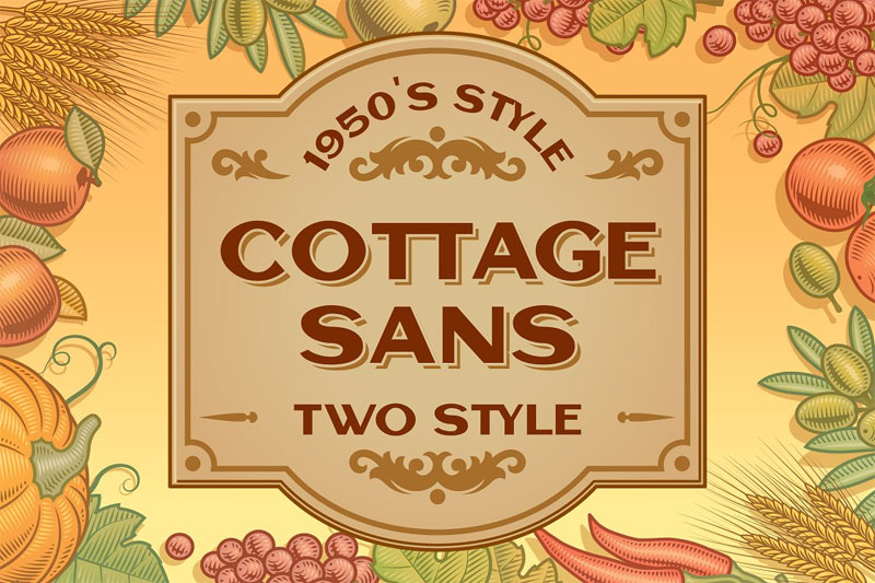 50s and 60s fonts