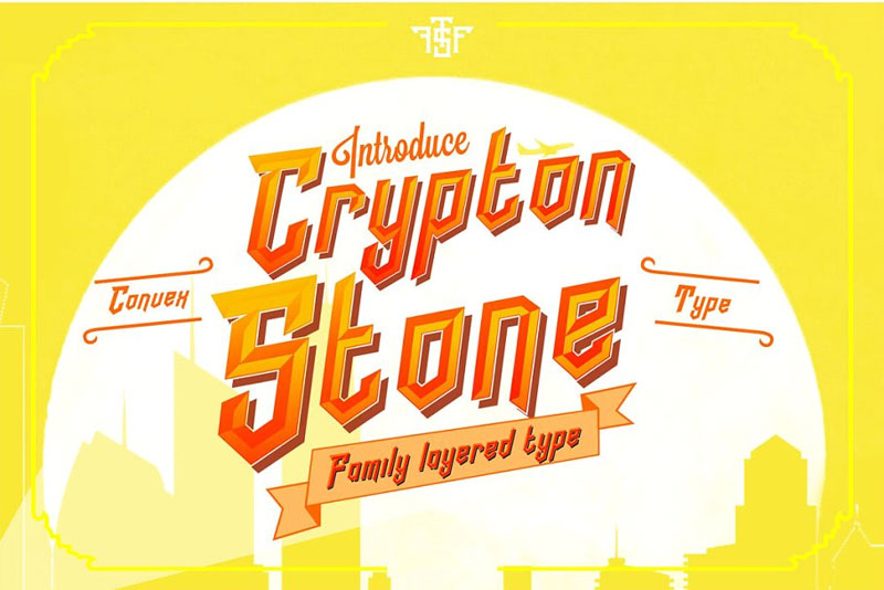 crypton stone stone font
