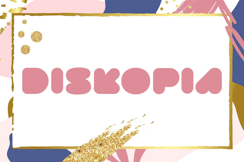 diskopia fat font