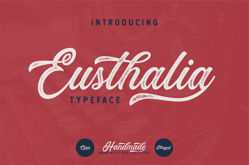 eusthalia typeface coffee font