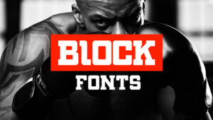 80+ Best Free and Premium Block Fonts