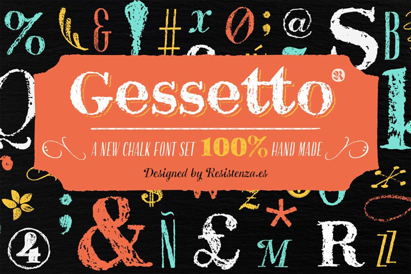gessetto family teacher font