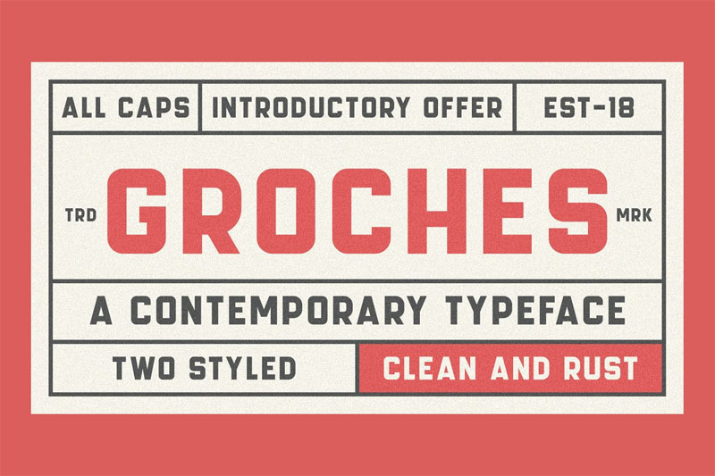 groches block font