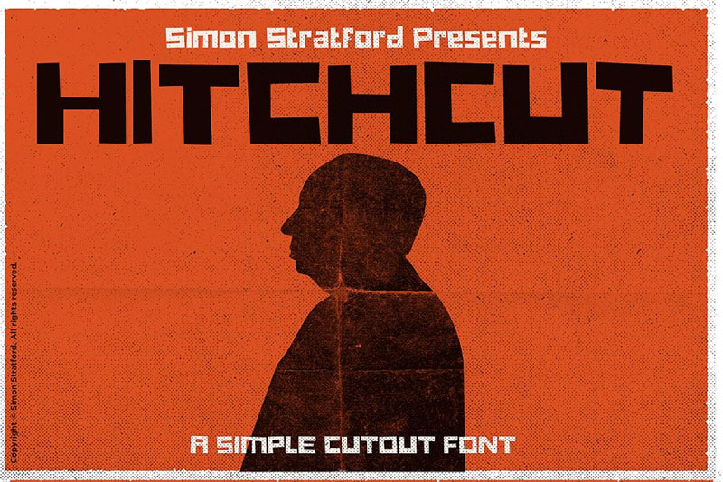 hitchcut display block font