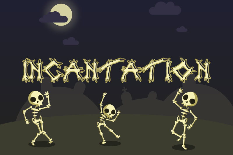 incantation witch font