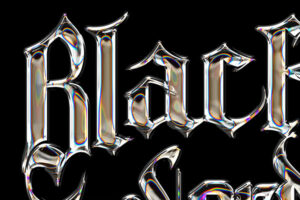 Iridescent Chrome Text Effect Vol.1