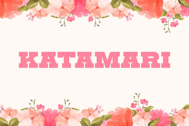 katamari serif fat font