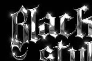Metallic Chrome Text Effect Vol.3
